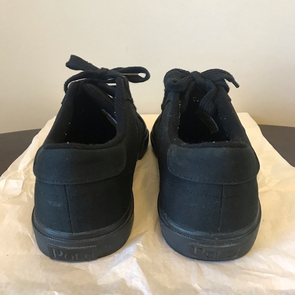 Men’s Polo By Ralph Lauren Black Shoes View 4